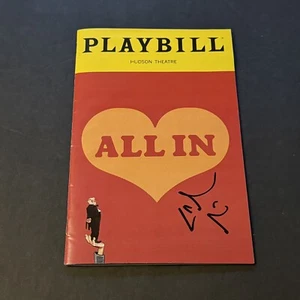 Lin-Manuel Miranda Signed All In Broadway Playbill - Hamilton, In The Heights - Picture 1 of 1