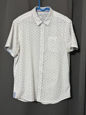 International Report Anchor Shirt – 4-Way Stretch, Nautical Print, Size L - Image 1 of 4