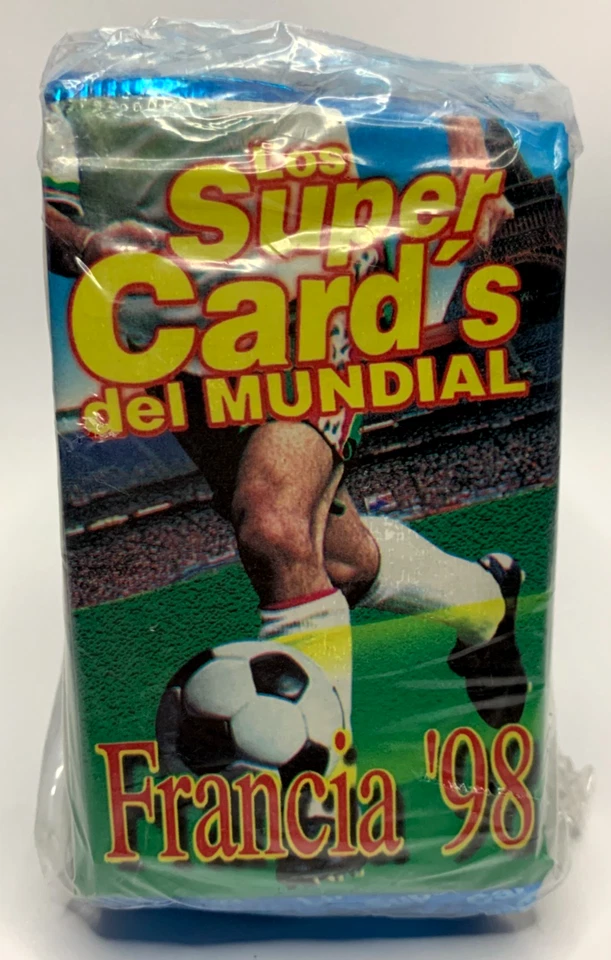 CAJA 1998 Mundial Francia 98 Super Cartas - 35 Paquetes Perú Maradona Ronaldo Zidane Foto 1 de 3