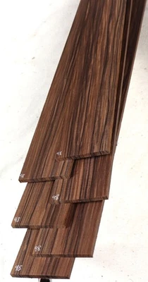 Pau Ferro BASS guitar fingerboard fretboard blank 3x27.25" PFF98 - Image 1 of 2