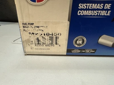 Mustang GT 2000 4,6 Carquest Premium bomba de combustible M2510450 nueva caja sin abrir Foto 1 de 2
