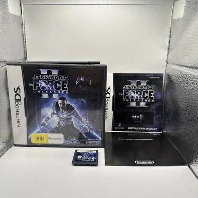 Star Wars: The Force Unleashed 2 II • Nintendo DS Game + Manual (2010) AUS - Image 1 of 4
