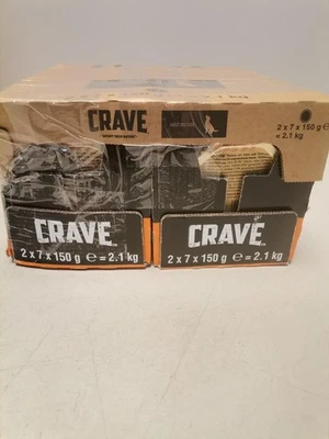 Crave Adult Hundenassfutter Pastete mit Huhn & Truthahn, 14 Schalen, 7x150g (2er - Bild 1 von 3