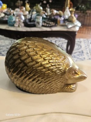 De colección. Tope de puerta/figura de bronce Heghoge de 7" pulgadas de longitud "1 libra-6 onzas" Foto 1 de 4