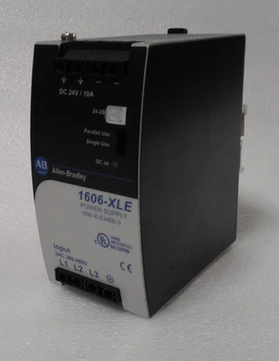 Allen Bradley 1606-XLE240E-3 Serie A Fuente de Alimentación 3 Fases 24V 10A 240W - Nuevo Foto 1 de 4