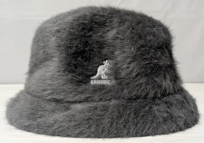 Kangol Furgora ведро шляпа - мужской размер XL - уголь - новый с ярлыком - Изображение 1 из 4