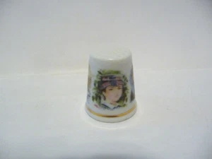 THIMBLE PORCELAIN EPIAG CZECH "IMAGES OF PRAGUE"  TCC 7/91 - Picture 1 of 5