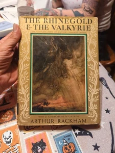 THE RHINEGOLD & THE VALKYRIE -  ARTHUR RACKHAM Illustrations Germanic Myths 1939 - Bild 1 von 22