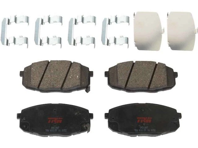 Front Brake Pad Set For 2010-2013 Kia Forte Koup 2011 2012 BW416PD - Image 1 of 1