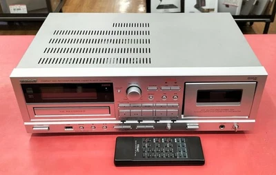 TEAC AD-RW900 CD Recorder & Cassette Deck USB Audio Works Well Tested OM04 6.5 - Image 1 of 4