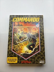 Commando (Atari 2600, 1988) with Box - Picture 1 of 11
