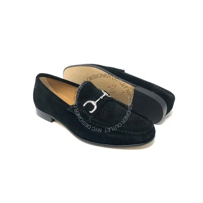 Gucci Mens New In Box Black Suede Leather Loafers Sizes 7-9 Gucci - Image 1 of 4