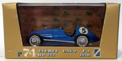 Brumm escala 1/43 diecast R74 - Talbot Lago #5 F1 1950 - azul Foto 1 de 3