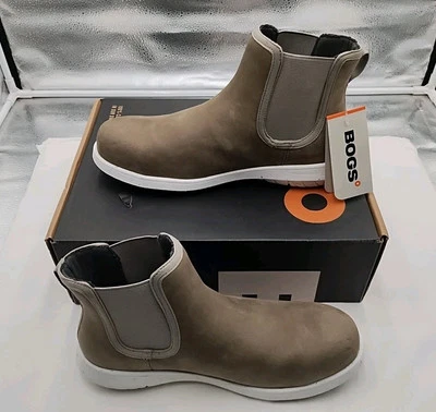 Puntera de seguridad BOGS Cypress Chelsea nano-compuesto topo para mujer talla US 9,5 (L2-A6) Foto 1 de 4