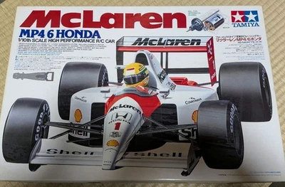 Tamiya 1/10 McLaren MP4/6 RC Car Kit Honda F1 Vintage Unused - Image 1 of 4