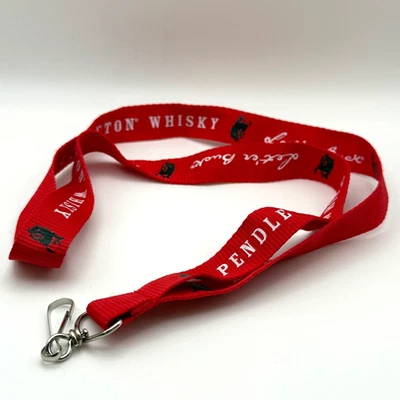 Pendleton Whisky Lanyard- “ Let’er Buck” - NWOT- Rodeo ,Bull Riding, Clip Red - Image 1 of 4