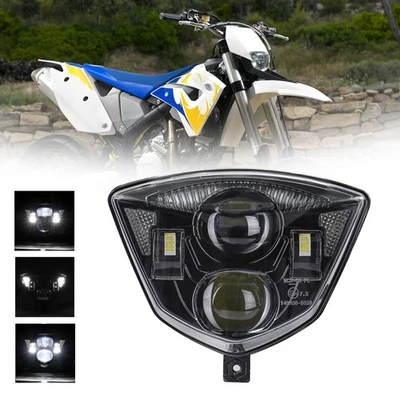 Светодиодные фары с DRL 125 200 250 300 400 450 525 EXCF 2005-2007 для KTM - Изображение 1 из 4