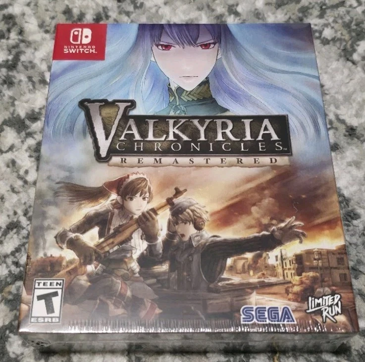 Valkyria Chronicles Remastered Gallian Edition Switch -Limited Run