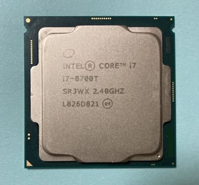 [Operation confirmed] Intel Intel CPU Core i7 8700T (low power model! /8th gener - Image 1 of 3
