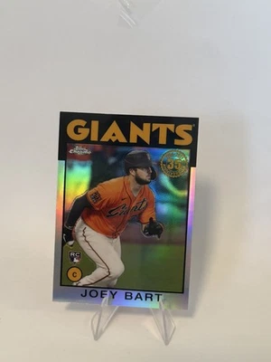 Joey Bart—2021 Topps Chrome #86BC-15 1986 Refractor 35 Anniversary - Image 1 of 3