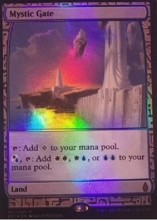 MTG English Mystic gate NM Foil Zendikar Expeditions - Image 1 of 1