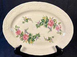 Beverly Rose von Tabeltops Unlimited große ovale Servierplatte - Bild 1 von 6