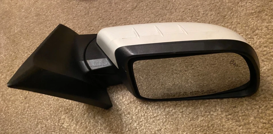 2012-2015 Lincoln Mkx пассажирский правосторонний вид ручное дверное зеркало белый ZJ - Изображение 1 из 4