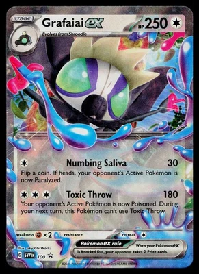Grafaiai ex 100 SV: Scarlet & Violet Promo Cards Promo - Image 1 of 2