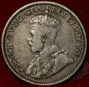 1913 Canada 10 Cents Silver Foreign Coin - Picture 1 of 2