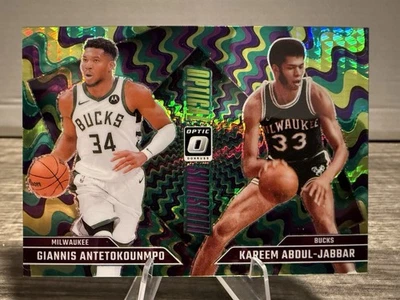Оптическая иллюзия 2024 Optic Giannis Antetokounmpo Abdul-Jabbar гиперзеленая /249 - Изображение 1 из 4