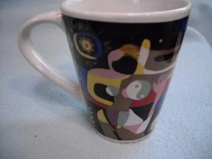 Duo Motiv Ying Yang Abstrakte Kunst Kaffeetasse Becher Tee Kakao - Bild 1 von 5