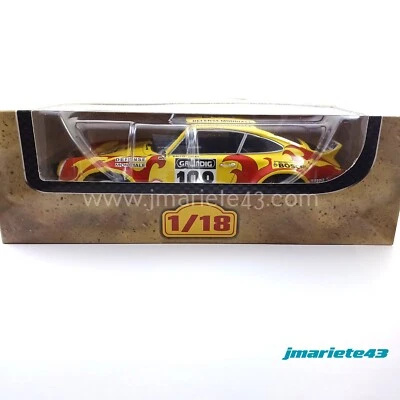 Porsche 911 Carrera RSR CLAUDE BALLOT-LENA - JEAN-CLAUDE MORENAS 1973 1:18 - Immagine 1 di 4