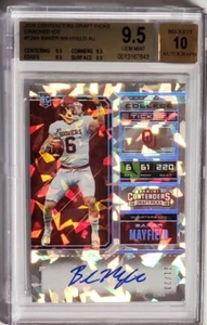 2018 Panini Contenders DP Cracked Ice Baker Mayfield /23 SSP - Picture 1 of 3