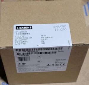 1PC-Siemens 6ES7214-1AG40-0XB0 SIMATIC S7-1200, PLC 6ES72141AG400XB0- NEW - Picture 1 of 3