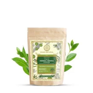 KN Herbal Henna Organic Powder, Green| Herbal Hair Colour |All Hair Types (100g) - Picture 1 of 4