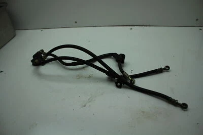1980 YAMAHA XS1100 SPECIAL (#400) FRONT BRAKE HOSES 1 & 2 WITH JOINT SPLITTER - Image 1 of 4