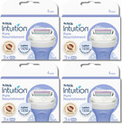 Schick Intuition Pure Nourishment With Coconut Milk & Almond Oil, 12 Cartridges