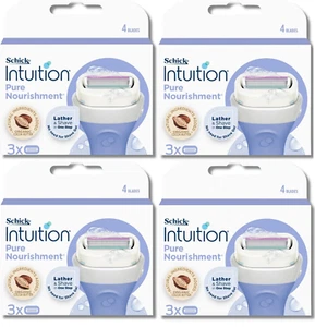 Schick Intuition Pure Nourishment With Coconut Milk & Almond Oil, 12 Cartridges - Picture 1 of 2