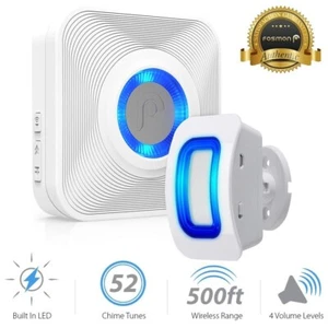 Home Security Wireless Driveway Alarm Doorbell Outdoor Motion Sensor Detector - Picture 1 of 14