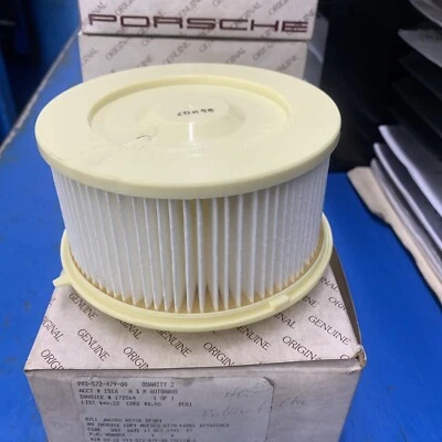 Filtro de aire de cabina genuino 99357247900 nuevo para Porsche 911 1995-1998 3,6 L OE Foto 1 de 4