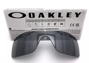 OAKLEY BATWOLF BLACK IRIDIUM POLARIZED AUTHENTIC REPLACEMENT LENS OO9101 NEW - Picture 1 of 8