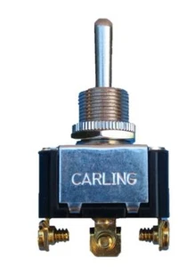Lowrider hydraulics Carling Tech 6FC54-73 switch 3 prongs, (on)-off-(on), 1 pc - Picture 1 of 1