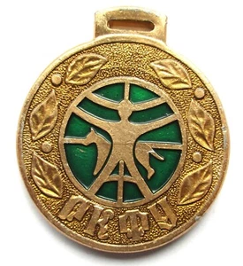 Ukraine Medaille ''РКФУ Vereinigung Ukraine" ca. Ø 46,7 mm - Bild 1 von 2