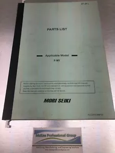 Elenco parti Mori Seiki - Modello applicabile F-M1 - PLCEFRONM101 - Foto 1 di 6