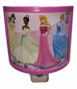 Disney Belle Tiana Aurora Cinderella Automatik Nachtlicht - Bild 1 von 4