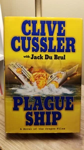 Plague Ship (Oregon Files #5) by Clive Cussler 1st Edition 1st Print HB DJ VGC!! - Picture 1 of 12