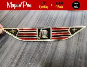 FOR 1957 Dodge Coronet Custom Royal Sierra Grille Center Medallion - Bild 1 von 6