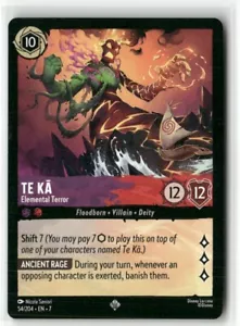 Te Ka - Elemental Terror 54 Lorcana Archazia's Island - Picture 1 of 3