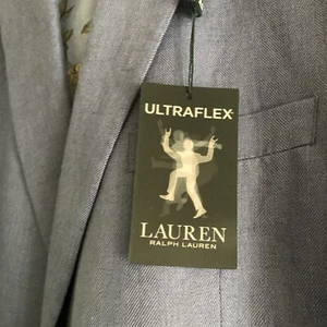 Lauren Ralph Lauren Ultraflex Sport Coat Light Blue 46L NWT MSRP 295$ - Picture 1 of 10