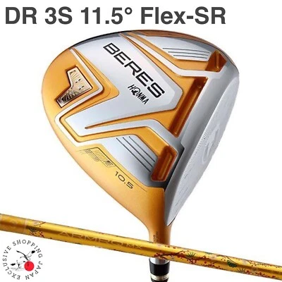HONMA Golf Beres Aizu Driver DR 3S 3 Star Club Loft 11.5° ARMRQ MX Shaft Flex SR - Image 1 of 4